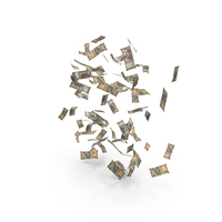 Few Indian 500 Rupees Notes Falling Money PNG & PSD Images