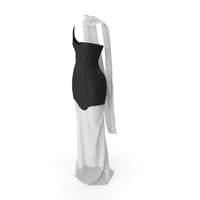 Dress Elegant Black PNG & PSD Images