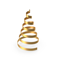 Tree Ribbon Metal PNG & PSD Images