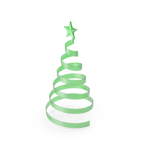 Tree Ribbon Star Glass PNG & PSD Images