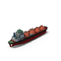 Gas Carrier Ship And LNG Pier PNG & PSD Images