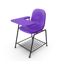 Student Writing Pad Chair PNG & PSD Images