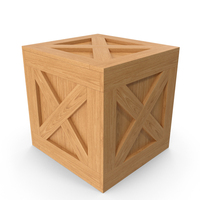 Wooden Crate Box PNG & PSD Images