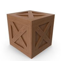 Wooden Crate Box PNG & PSD Images