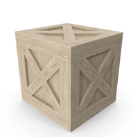 Wooden Crate Box PNG & PSD Images