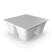Fruit Yogurt Box Mockup PNG & PSD Images