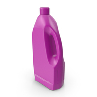 Bottle With Household Chemicals Pink PNG & PSD Images