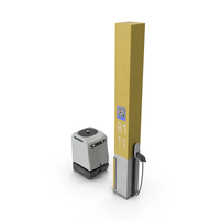 EVAR Parky Charging Robot PNG & PSD Images