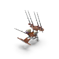 Fishing Chair With Rods PNG & PSD Images