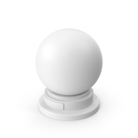 Snow Sphere Clay PNG & PSD Images
