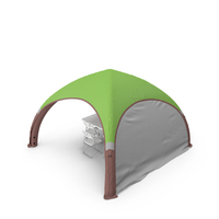Inflatable Shelter With Table And Chairs PNG & PSD Images