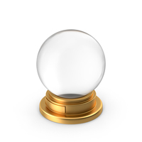 Snow Sphere Metal PNG & PSD Images