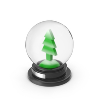 Snow Sphere Tree Color PNG & PSD Images