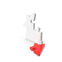 House Puzzle Broken 2 Color PNG & PSD Images