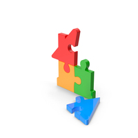 House Puzzle Broken Color PNG & PSD Images