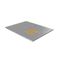 Puzzle Pieces Different Metal PNG & PSD Images