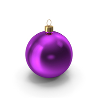 Christmas Toy Purple PNG & PSD Images