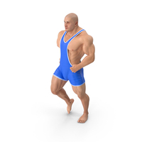 Athletic Male Running Pose PNG & PSD Images