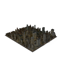 Manhattan District Night Block PNG & PSD Images
