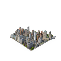 Manhattan Lower Night Part PNG & PSD Images