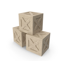 Cargo Wooden Crates PNG & PSD Images