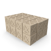 Cargo Wooden Crates PNG & PSD Images