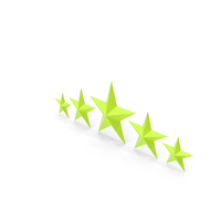 Five Star Rating Stars Colored Icon PNG & PSD Images