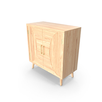 Two Door Accent Cabinet PNG & PSD Images