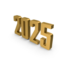 2025 Gold PNG & PSD Images