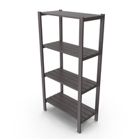 Black Wooden Rack PNG & PSD Images