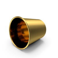 Coffee Cup Empty 4oz Takeout Gold PNG & PSD Images