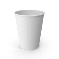 Coffee Cup Empty 8oz Takeout White PNG & PSD Images