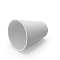 Coffee Cup Empty 12oz Takeout White PNG & PSD Images