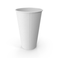 Coffee Cup Empty 16oz Takeout White PNG & PSD Images