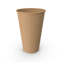 Coffee Cup Empty Takeout Brown PNG & PSD Images