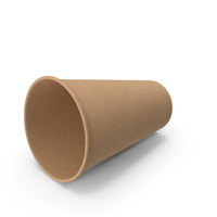 Coffee Cup Empty 16oz Takeout Brown PNG & PSD Images