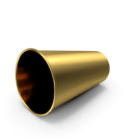 Coffee Cup Empty 16oz Takeout Gold PNG & PSD Images