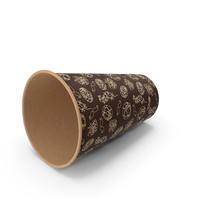 Coffee Cup Empty 16oz Takeout Design PNG & PSD Images