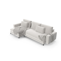 Nuvola Corner Sofa (White) PNG & PSD Images