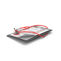 Stethoscope Note Side Color PNG & PSD Images