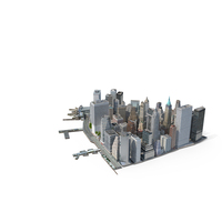 Manhattan Lower Night PNG & PSD Images