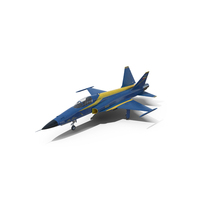 HESA Saeqeh Iranian Aircraft Without Rockets Blue PNG & PSD Images