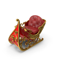 Santa Claus Sleigh PNG & PSD Images