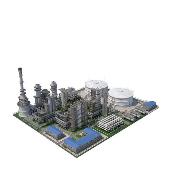Oil Refining Facility PNG & PSD Images