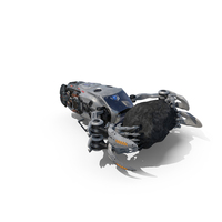 Spaceship Loader with Asteroid PNG & PSD Images