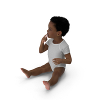 African Baby Boy Light Skin In Bodysuit Sitting PNG & PSD Images
