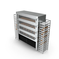 Bread Baking Oven With Racks PNG & PSD Images