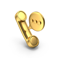 Customer Care Gold Icon PNG & PSD Images