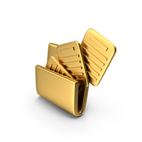 File Copy Gold Icon PNG & PSD Images