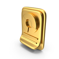 Clipboard Project Plan Gold Icon PNG & PSD Images